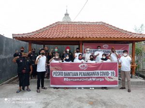 Hastag #Bersama Untuk Warga, Laskar Sasak Launching Posko Relawan Covid-19 di NTB