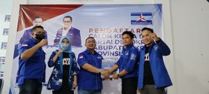 Resmi Mendaftar Calon Ketua DPC Demokrat Kabupaten Serang, Hidayatullah Bawa Dukungan 25 DPAC