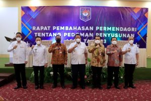 Kemendagri Gelar Rakor Undang Daerah Susun Pedoman Penyusunan APBD Tahun 2023