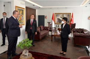 Hadiri Peresmian Gedung Baru KBRI Ankara, Menlu Turki Tegaskan Dukungan Penuh Turki bagi Presidensi G20 Indonesia