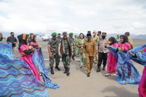 Kunjungan Kerja Perdana Danrem 162/WB Disambut Muspida Kota Bima dan Kabupaten Bima