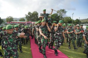 Kunjungan Kerja di Bima, Danrem 162/WB Minta Prajurit Junjung Tinggi Toleransi Dimanapun Berada