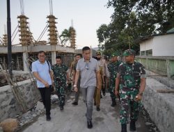 Awal Kunjungan, Pangdam IX Udayana Meninjau Proyek Pembangunan Makodim 1608 Bima