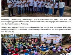 Semarak Perayaan Maulid Nabi Muhammad SAW Persembahan Gadai Mas