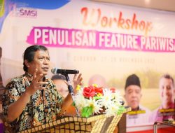 Hadirkan Tiga Narsum, SMSI Riau Gelar Workshop Penulisan Feature Pariwisata