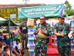 Begini Cara Pendekatan Brigjen Antoninho kepada Korban Gempa di Cianjur