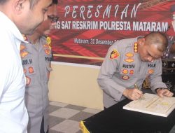 Resmikan Ruangan Baru Unit Pidum, Kapolresta: Berikan Pelayanan Terbaik