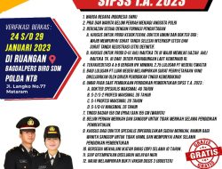 Polri Panggil Putra Putri Terbaik NTB Untuk Berkarir Lewat Sekolah Perwira Sumber Sarjana