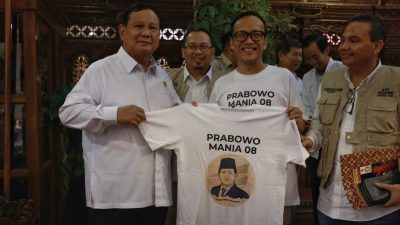 Dapat Dukungan JoMan, Prabowo: Saya Siap Melanjutkan Perjuangan Pak Jokowi