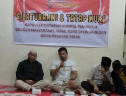 Kapolsek Mataram Jalin Silaturahmi dengan Tomas dan Toga Di Lingkungan Griya Pagutan Indah