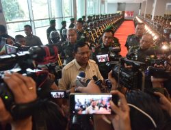 Seluruh Babinsa Kodam VI/Mlw Hadiri Pengarahan Bapak Menteri Pertahanan Republik Indonesia 