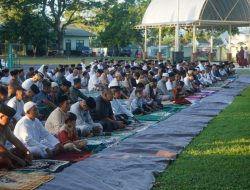 Korem 162/WB Gelar Shalat Idul Fitri 1 Syawal 1444 H