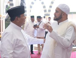 Di Hadapan Girban, Habib Syech Memuji Prabowo: Kesabaran dan Kesantuanannya Lebih Menonjol