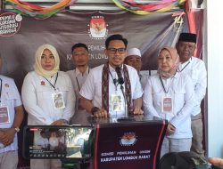 Daftarkan Bacaleg ke KPU, Gerindra Lobar Target Amankan Kursi Ketua DPRD 