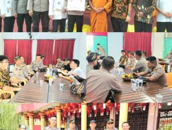 Pantau Waisak, Karo SDM Polda NTB Kunjungi Vihara Avalokitesvara