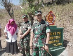 Danrem Tinjau Capaian Fisik TMMD Ke-116 Kodim 1607/Sumbawa