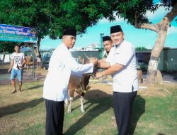 Korem 162/WB Gelar Sholat Idul Adha dan Pemotongan Hewan Kurban