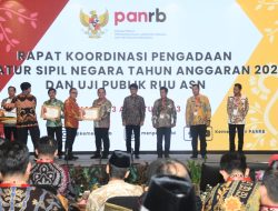 Kemenkumham Raih Penghargaan Terbaik untuk Tata Kelola Pengadaan ASN Tahun 2023