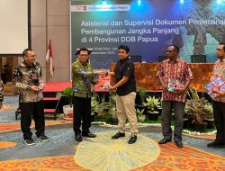 Ditjen Bina Bangda Serahkan Rekomendasi Pengembangan Wilayah Papua 20 Tahun ke Depan
