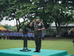 Danrem 162/WB Pimpin Upacara Peringatan Hari Juang TNI AD Ke – 78