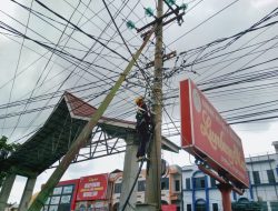 Rutin, PLN Icon Plus Sumbagteng Tertibkan Fiber Optik Ilegal