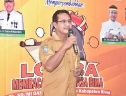 Sambut Hari Jadi Bima, Dinas Perpustda Helat Lomba Baca Puisi