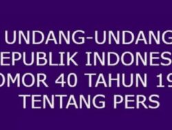 Ayo Kenalan dengan Undang-undang Pers (5)