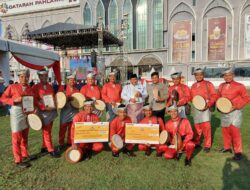 Tim Rebana LASQI Labura Mewakili DMDI Indonesia Juarai Festival Kompang Antarbangsa di Melaka