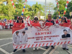 SDN 2 Cakranegara Rayakan HUT RI ke-79 dengan Jalan Santai dan Lomba-Lomba Seru