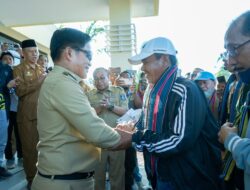 Pj Gubernur Hassanudin Sambut Kontingen Porwanas NTB: Terimakasih telah Harumkan Nama NTB