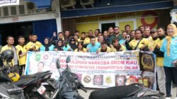 Cegah Penyalahgunaan, GMDM Riau Ajak Driver Online Perangi Narkoba