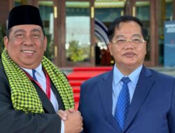 TYT Menteri Kanan Kamboja Ucapkan Selamat kepada Presiden Pemuda Masjid Dunia