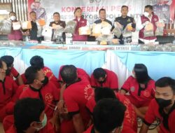 Polisi Tangkap Puluhan Kurir Hingga Pengedar Sabu Antar Provinsi
