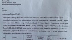 PPP Lombok Tengah Ajukan PAW, Nama Calon Pengganti Masih Menuai Polemik