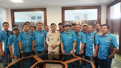 PWI NTB Silaturahmi dengan Bupati Loteng, Bahas Sinergi Pers dan Pembangunan