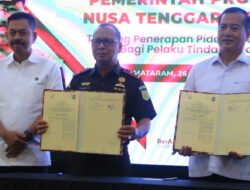 Kejati dan Pemprov NTB Teken MoU Kerja Sosial Bagi Pelaku Pidana