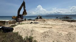 Proyek Pembangunan Revetment di Gili Meno Diduga Rusak Lingkungan
