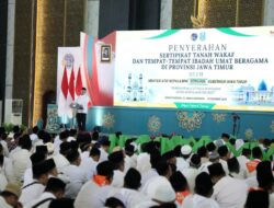 Serahkan 2.532 Sertipikat Tanah Wakaf dan Rumah Ibadah, Menteri Nusron Gagas Percepatan Sertipikasi melalui Kolaborasi