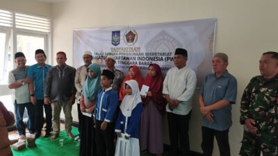 Wujud Syukur Kantor Baru, PWI NTB Berbagi Kebahagiaan dengan Anak Yatim dan Duafa