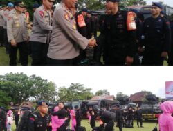 Polda NTB Kirim 100 Personil Brimob ke Aceh Untuk Misi Kemanusiaan