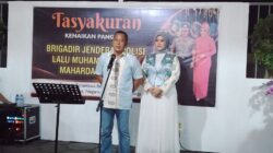 Naik Pangkat Bintang Satu, Brigjen Pol Lalu Muhammad Iwan Mahardan Gelar Syukuran Bersama Wartawan NTB