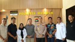 Jalin Sinergi Media-Polisi, SMSI NTB Bertemu Kapolresta Mataram