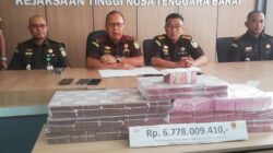 Ali BD Kembalikan Rp 6,7 Miliar Kelebihan Pembayaran Lahan MXGP Samota ke Jaksa