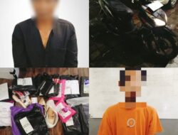 Curi Motor Kurir Saat Antar Paket, Dua Pria di Mataram Dibekuk Polisi