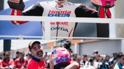Veda Ega Pratama Naik Podium Moto3 GP Brasil, Harumkan Nama Indonesia di Kancah Dunia