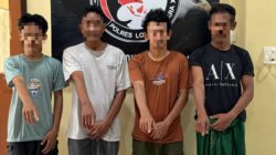 Empat Pengedar Sabu di Lombok Utara Dibekuk, Setengah Kilogram Sabu Diamankan 