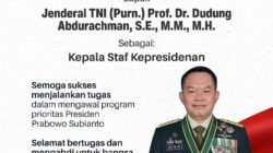Dudung Abdurachman Resmi Pimpin KSP, Langsung Akselerasi Program Presiden Prabowo Subianto dan Buka Aduan 24 Jam