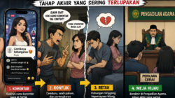 Dari Komentar TikTok ke Meja Hijau Pengadilan Agama, Tahap Akhir yang Sering Terlupakan