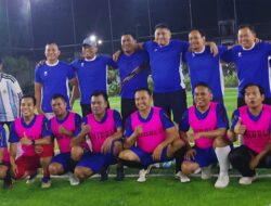 Kapolda NTB dan Wartawan Laga Mini Soccer, Perkuat Sinergi Jelang Porwada 2026