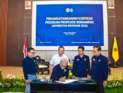 Pemprov NTB Gandeng Unram Perkuat Program Desa Berdaya Lewat Keterlibatan 120 Profesor